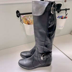 Blondo knee high leather boots sz.7